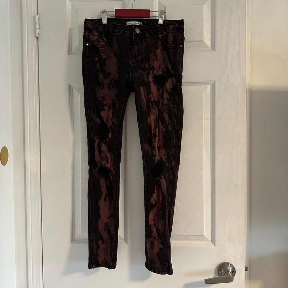 Acid wash jeans